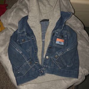 Toddler boy jean jacket